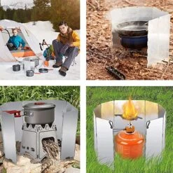 IBright Kookwindscherm - 12 Delig - 24cm Hoog - Kamperen -Opvouwbaar - Universeel 3 IBright Kookwindscherm - 12 Delig - 24cm Hoog - Kamperen -Opvouwbaar - Universeel -Bo-Camp Verkoop 1200x1200 595