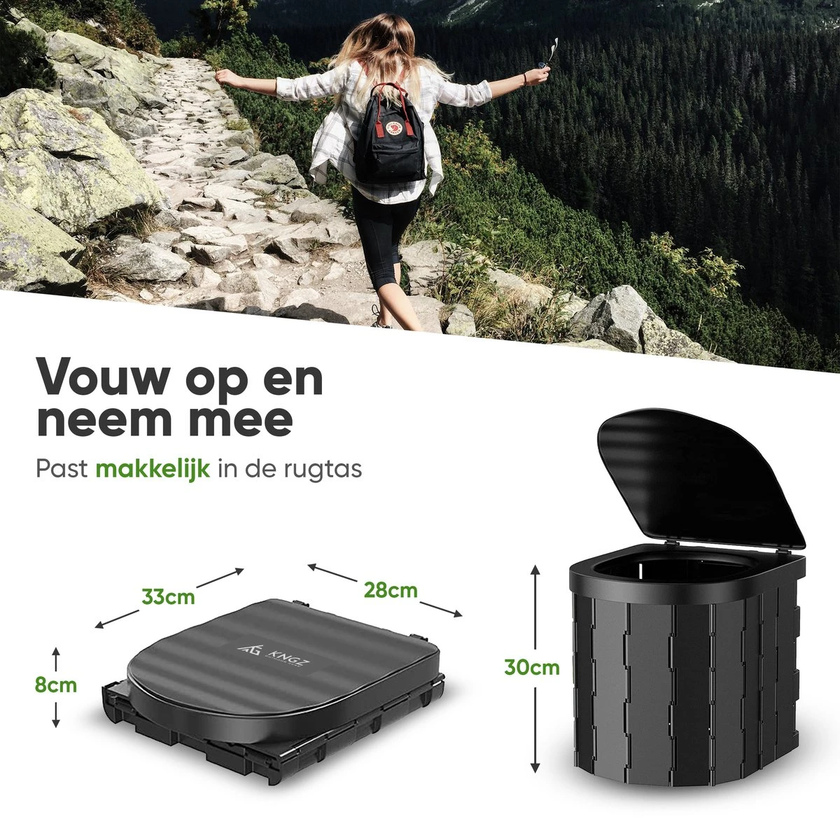 KNGZ Outdoor Gear – Camping toilet – Nieuw Model – Biologisch afbreekbare zakjes – Opvouwbare Camping Toilet Met Deksel – Camping Toilet Hoge Zit – Draagbare WC Emmer Volwassen – Draagbaar Mobiel Potje – Nachtemmer – Opvouwbaar toilet – Kamperen KNGZ Outdoor Gear – Camping Toilet – Nieuw Model – Biologisch Afbreekbare Zakjes – Opvouwbare Camping Toilet Met Deksel – Camping Toilet Hoge Zit – Draagbare WC Emmer Volwassen – Draagbaar Mobiel Potje – Nachtemmer – Opvouwbaar Toilet – Kamperen -Bo-Camp Verkoop 1200x1200 707