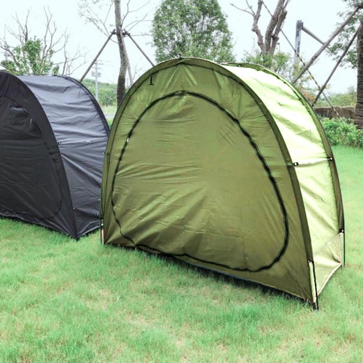 Fietstent,Beschermhoes fietsenschuur, tent voor camping in de open lucht-groen 200*80*165CM Merkloos Fietstent,Beschermhoes Fietsenschuur, Tent Voor Camping In De Open Lucht-groen 200*80*165CM -Bo-Camp Verkoop 1200x1200 739