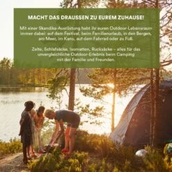 Skandika Nimbus Sleeper 12 Tent – Koepeltenten – 12 Persoons Familietent - Campingtent – Muggengaas – Sleeper Technology (3 Extra Donkere Slaapcabines) – 760 X 630 X 215 Cm (LxBxH) – 5000 Mm Waterkolom – Camping, Tuin – Kamperen – Blauw/wit -Bo-Camp Verkoop 1200x1200 781