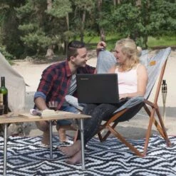 Bo-Camp - Urban Outdoor - Relaxstoel - Bloomsbury - L - Oxford Polyester - Grijs -Bo-Camp Verkoop 1200x1200 86