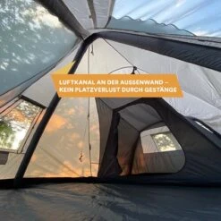 Skandika Tipi Kotona Air Opblaasbare Tent – Opblaasbare Tenten - 4 Persoons Tipi Tent – Tenten - Campingtent – Ingenaaide Tentvloer – Muggengaas – 260 Cm Stahoogte – 490 X 370 X 260 (L X B X H) – Outdoor, Camping, Tuin – Luchttent - Kamperen - Beige -Bo-Camp Verkoop 1200x1200 876