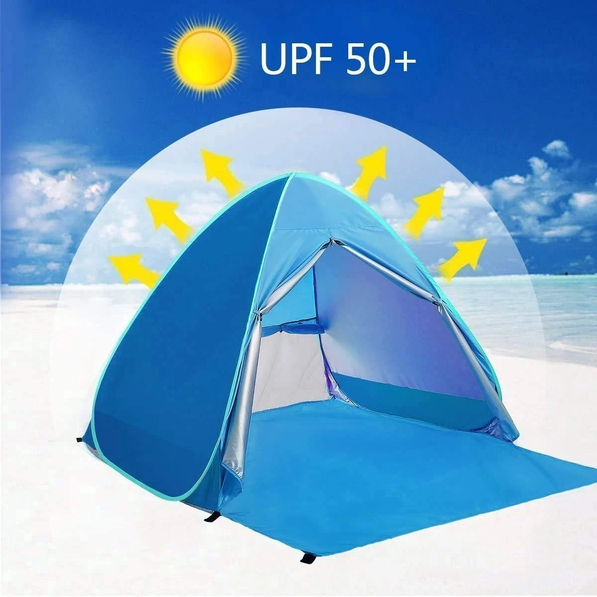IGOODS Pop-up tent - 2/3-Persoons - Blauw IGOODS Pop-up Tent - 2/3-Persoons - Blauw -Bo-Camp Verkoop 1200x1200 887