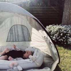 Deryan Luxe Pop Up Strandtent - Anti-UV 50+ - Cream -Bo-Camp Verkoop 1200x1200 893