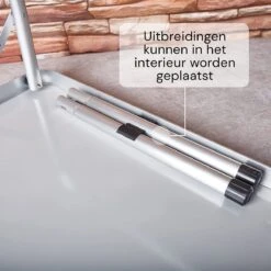 Liivo Aluminium Inklapbare Tafel - Campeertafel 75x55x60cm -Bo-Camp Verkoop 1200x1200 94