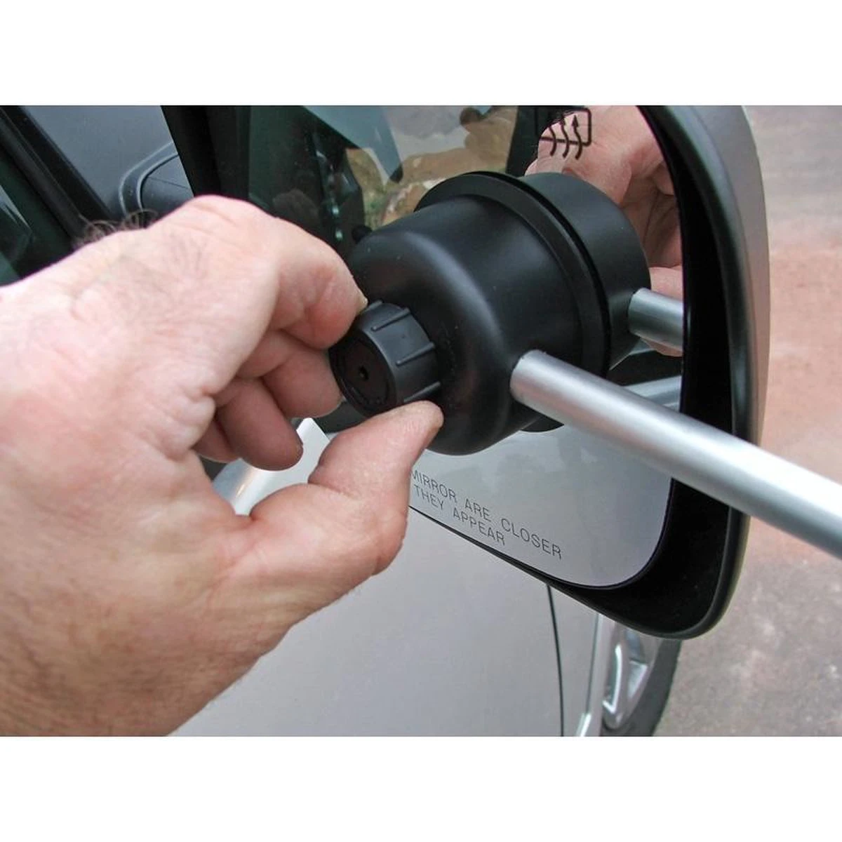 Defa Caravanspiegel Met Zuignap Vlak 11 Cm Zwart Defa Caravanspiegel Met Zuignap Vlak 11 Cm Zwart -Bo-Camp Verkoop 1200x1200 966