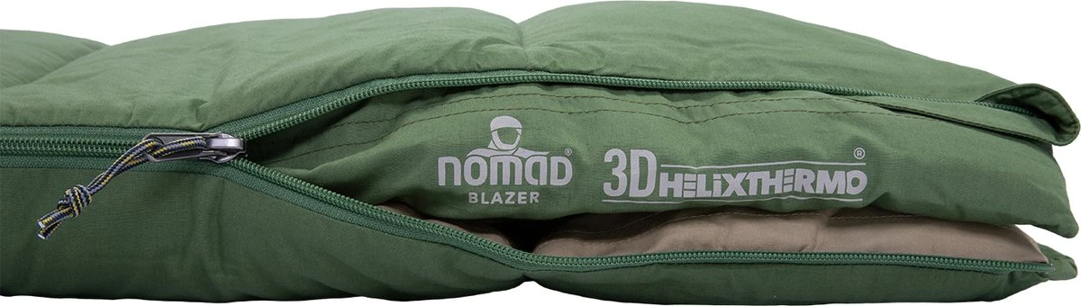 NOMAD® Blazer Slaapzak | 205x80cm Groen | Lichtgewicht & Kwalitatief | Slaapzak | Incl Hoes NOMAD® Blazer Slaapzak | 205x80cm Groen | Lichtgewicht & Kwalitatief | Slaapzak | Incl Hoes -Bo-Camp Verkoop