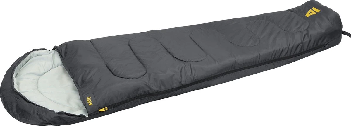 Abbey Camp Slaapzak Mummie - Grijs - 210 x 80/50 cm Abbey Camp Slaapzak Mummie - Grijs - 210 X 80/50 Cm -Bo-Camp Verkoop