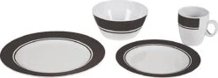 Bo-Camp - Servies - Classic - 16-Delig - Wit/Grijs -Bo-Camp Verkoop 1200x431 2