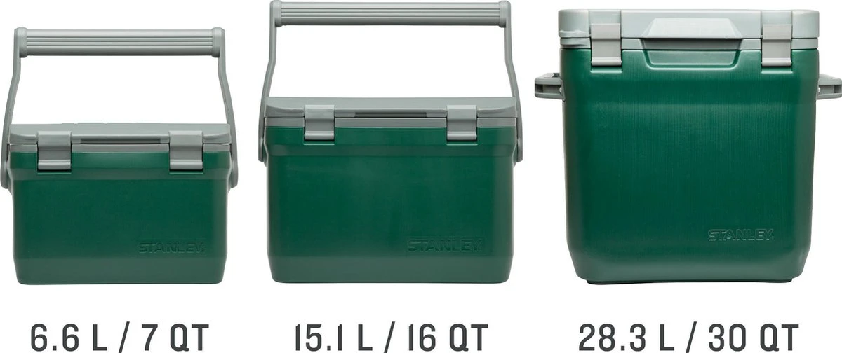 Stanley The Easy Carry Outdoor Cooler 15,1L - Koelbox - Green Stanley The Easy Carry Outdoor Cooler 15,1L - Koelbox - Green -Bo-Camp Verkoop 1200x504 1
