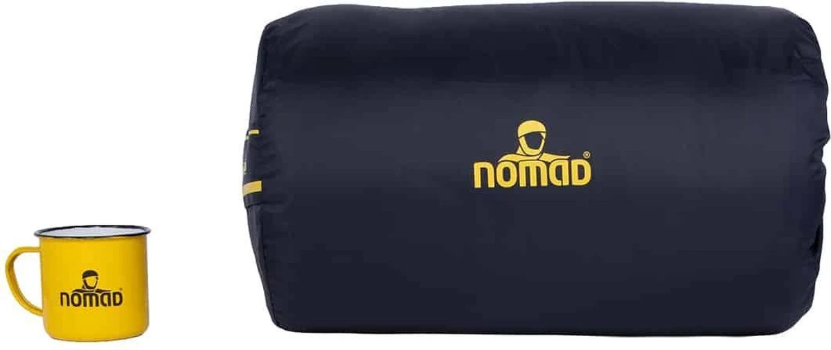 NOMAD® Bronco Slaapzak | 205x80cm Blauw | Lichtgewicht & Kwalitatief | Slaapzak | Incl Hoes NOMAD® Bronco Slaapzak | 205x80cm Blauw | Lichtgewicht & Kwalitatief | Slaapzak | Incl Hoes -Bo-Camp Verkoop 1200x506 1