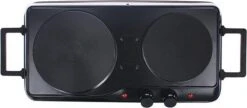 Emerio HP-114482.1 Dubbele Elektrische Kookplaat Zwart -Bo-Camp Verkoop 1200x524 1