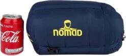 NOMAD® Pegasus 190 Slaapzak Links | 550 Gram | 215 X 77 Cm | Mummy Slaapzak Tot 195cm Lichaamslengte -Bo-Camp Verkoop 1200x541 1