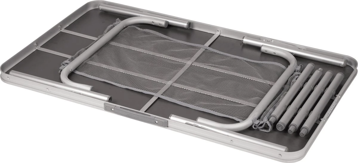 Bo-Camp Campingtafel - 100x60x70 - Grijs Bo-Camp Campingtafel - 100x60x70 - Grijs -Bo-Camp Verkoop