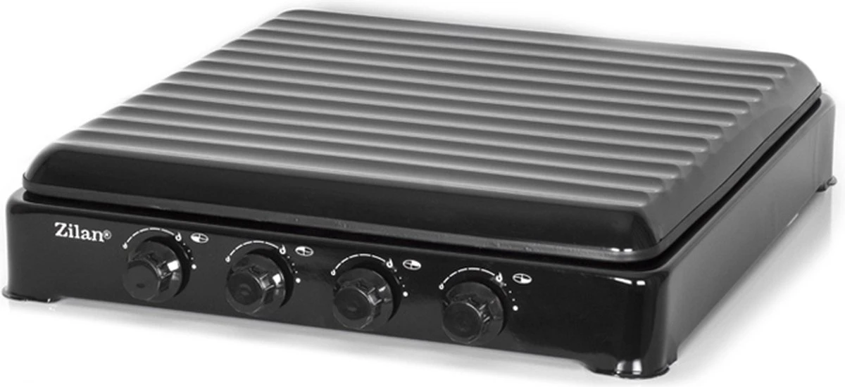 Zilan - Gas kooktoestel 4 pits - Campingkooktoestel - Gaskookplaat - Zwart Zilan - Gas Kooktoestel 4 Pits - Campingkooktoestel - Gaskookplaat - Zwart -Bo-Camp Verkoop