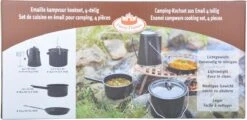 ESSCHERT DESIGN Pannenset Kampvuur - 4 Delig - Outdoor - Metaal -Bo-Camp Verkoop 1200x581 14