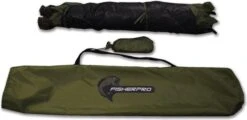 FisherPro Karpertent Met Stormcover – Vistent – Tent - Bescherming Tegen Zon En Wind – 100% Waterdichte Stormhoes – Met Handige Meeneemtas – Ook Geschikt Als Strandtent Of Festivaltent – Extra Veiligheid En Warmte Door Stormcover 8 FisherPro Karpertent Met Stormcover – Vistent – Tent - Bescherming Tegen Zon En Wind – 100% Waterdichte Stormhoes – Met Handige Meeneemtas – Ook Geschikt Als Strandtent Of Festivaltent – Extra Veiligheid En Warmte Door Stormcover -Bo-Camp Verkoop 1200x582 1
