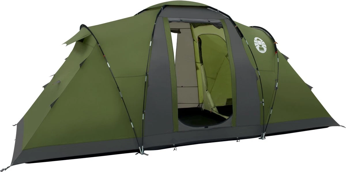 Coleman Bering 4 Vis-a-Vis tent - Familietent - 4-Persoons - Groen Coleman Bering 4 Vis-a-Vis Tent - Familietent - 4-Persoons - Groen -Bo-Camp Verkoop 1200x597 4
