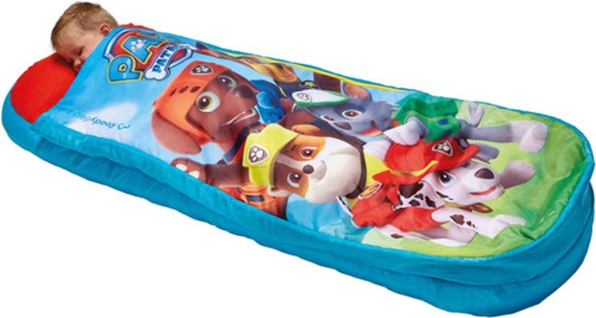 Paw patrol ReadyBed Luchtbed + Slaapzak + Kussen - Blauw - 150x62x20 Paw Patrol ReadyBed Luchtbed + Slaapzak + Kussen - Blauw - 150x62x20 -Bo-Camp Verkoop