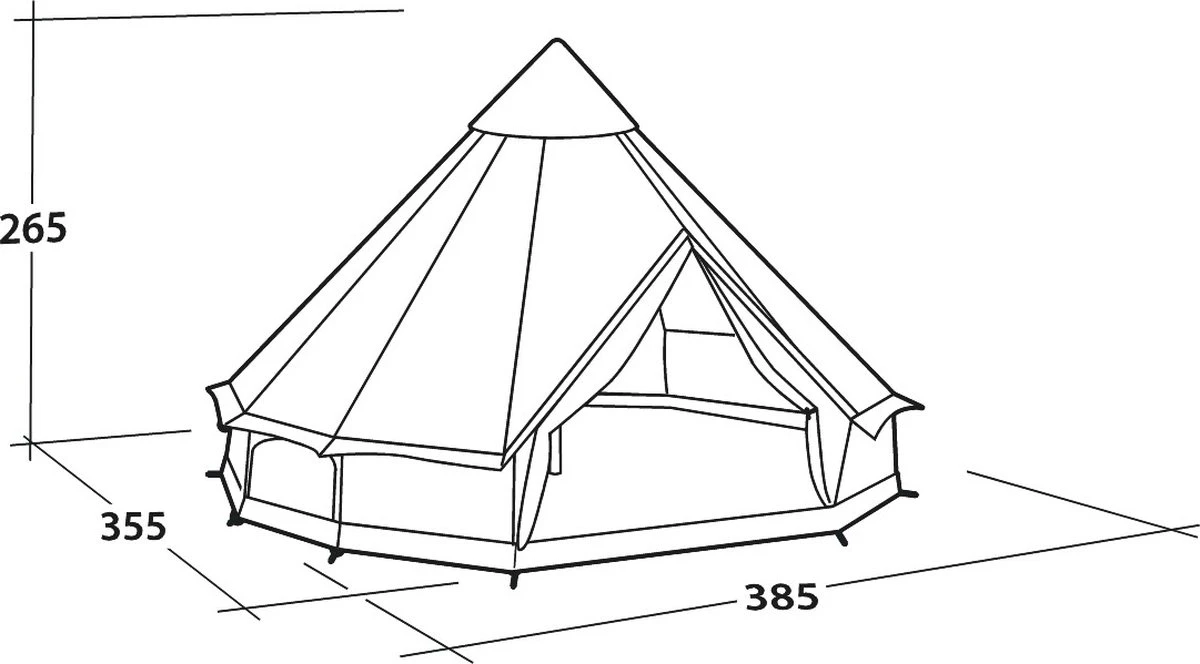 Easy Camp Moonlight Bell-Tipi Tent Easy Camp Moonlight Bell-Tipi Tent -Bo-Camp Verkoop