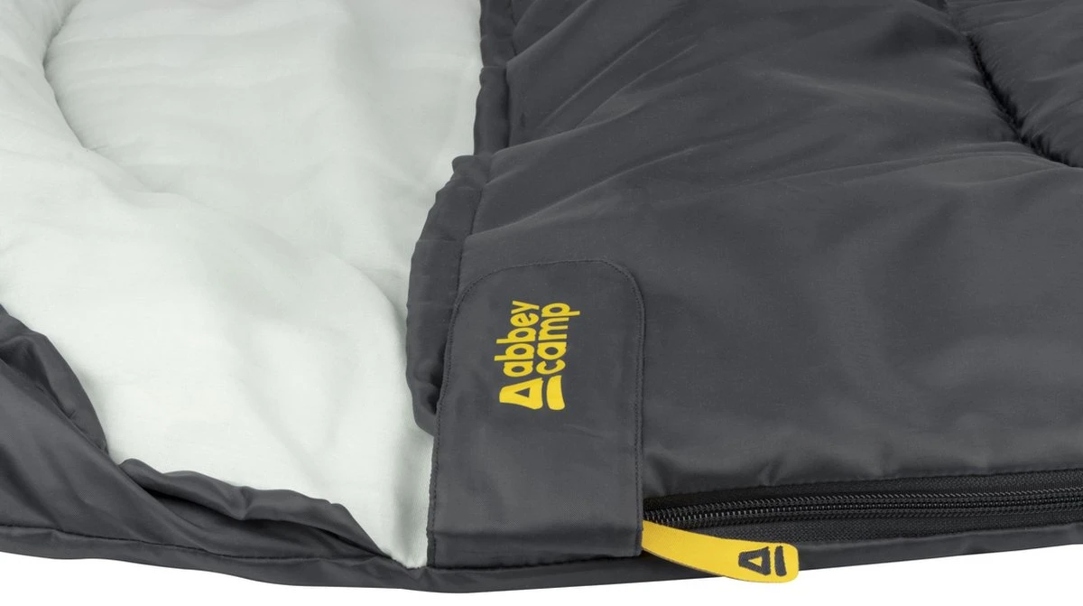 Abbey Camp Slaapzak Mummie - Grijs - 210 x 80/50 cm Abbey Camp Slaapzak Mummie - Grijs - 210 X 80/50 Cm -Bo-Camp Verkoop