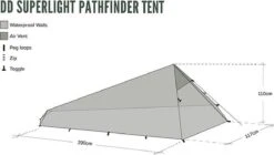 Dd Superlight Pathfinder Tent - Groen - 2 Persoons 2 Dd Superlight Pathfinder Tent - Groen - 2 Persoons -Bo-Camp Verkoop 1200x682 2
