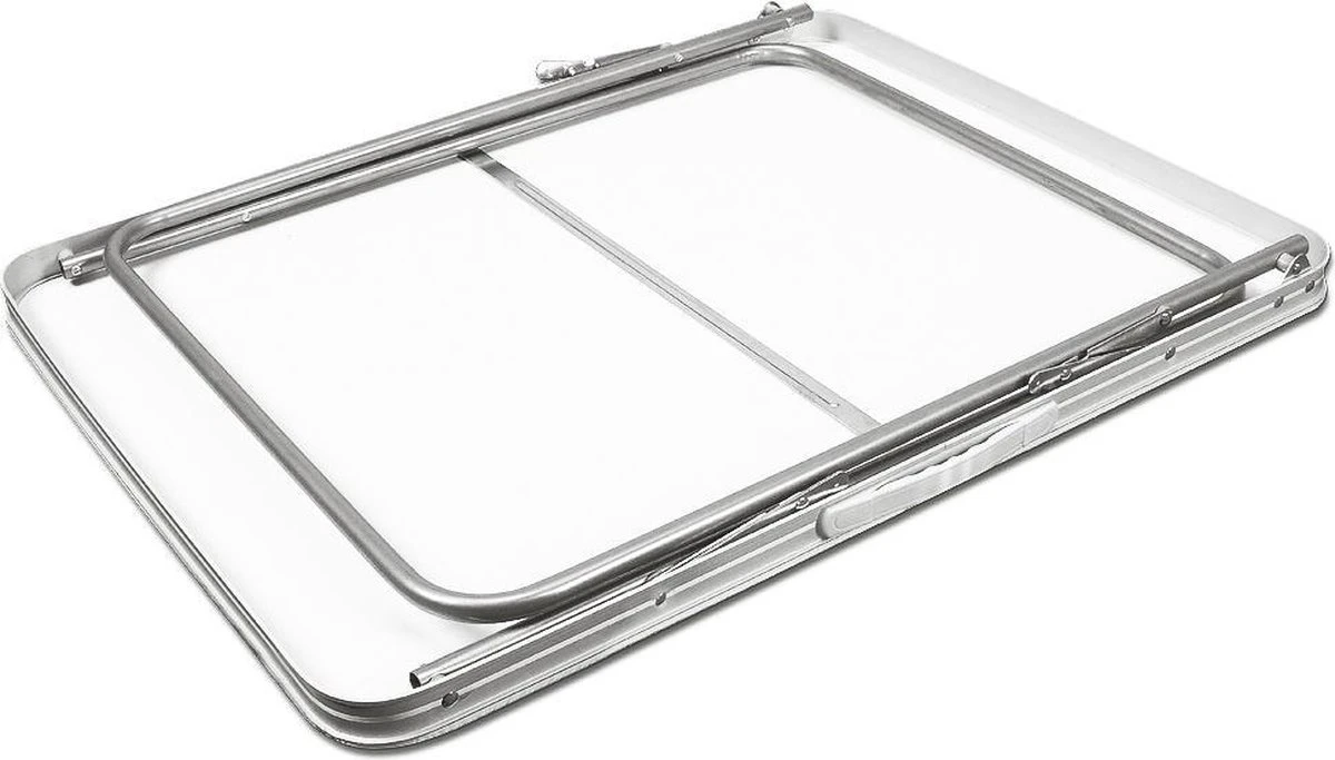 Aluminium Inklapbare Tuintafel - Campingtafel - 80x60x68 cm Merkloos Aluminium Inklapbare Tuintafel - Campingtafel - 80x60x68 Cm -Bo-Camp Verkoop