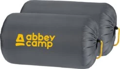Abbey Camp Slaapzak Amsterdam - 2-pack - Dekenmodel - 210 X 85 Cm - Grijs 4 Abbey Camp Slaapzak Amsterdam - 2-pack - Dekenmodel - 210 X 85 Cm - Grijs -Bo-Camp Verkoop 1200x693 1
