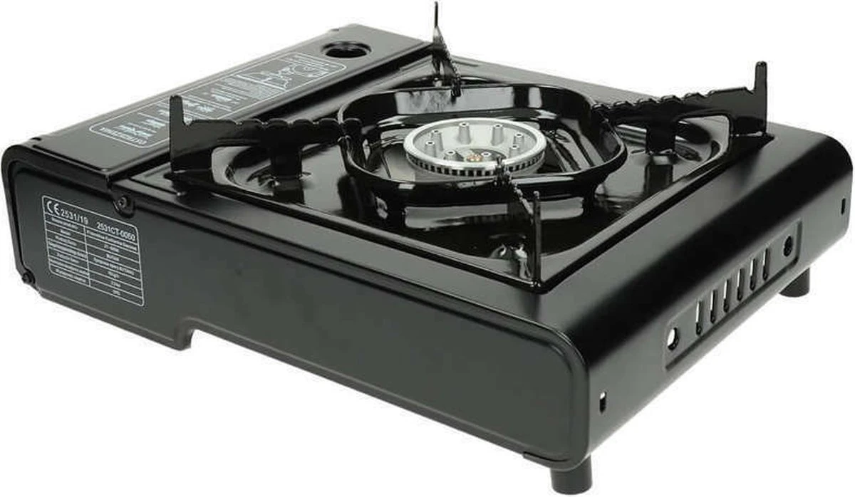 Camping kooktoestel - Draagbaar Gasfornuis - Incl. 20x gasflessen en koffer Camping Kooktoestel - Draagbaar Gasfornuis - Incl. 20x Gasflessen En Koffer -Bo-Camp Verkoop 1200x698 3