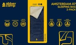 Abbey Camp Slaapzak Amsterdam - 2-pack - Dekenmodel - 210 X 85 Cm - Grijs 5 Abbey Camp Slaapzak Amsterdam - 2-pack - Dekenmodel - 210 X 85 Cm - Grijs -Bo-Camp Verkoop 1200x711 1