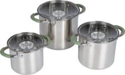 Bo-Camp - Pannenset - Elan Plus - 3-Delig - RVS -Bo-Camp Verkoop 1200x726 3