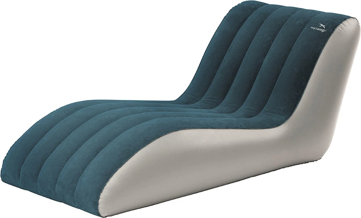 Easy Camp Comfy Lounger-Campingstoel-Ligstoel-Opblaasbaar-Staal Blauw Easy Camp Comfy Lounger-Campingstoel-Ligstoel-Opblaasbaar-Staal Blauw -Bo-Camp Verkoop
