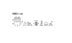 High Peak Paros 5 Tunneltent - 5-Persoons - Donkergrijs 2 High Peak Paros 5 Tunneltent - 5-Persoons - Donkergrijs -Bo-Camp Verkoop 1200x727 1