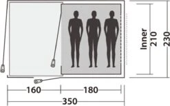 Easy Camp Tent Galaxy 300 3-persoons Rustiekgroen -Bo-Camp Verkoop 1200x746 1