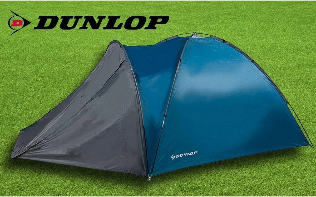 Dunlop Tent - Blauw - 2 Persoons Dunlop Tent - Blauw - 2 Persoons -Bo-Camp Verkoop 1200x747 1