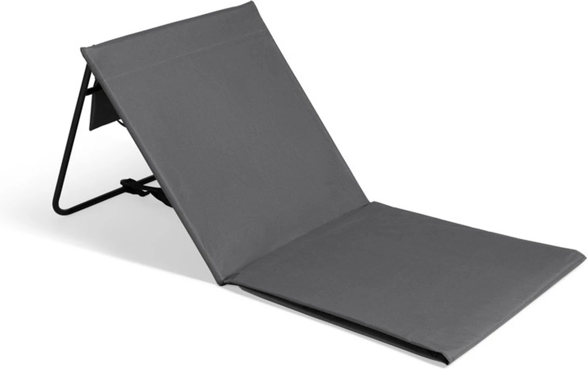 Intimo Strandmat - 2 Stuks - Grijs - 100x51x41cm Intimo Strandmat - 2 Stuks - Grijs - 100x51x41cm -Bo-Camp Verkoop