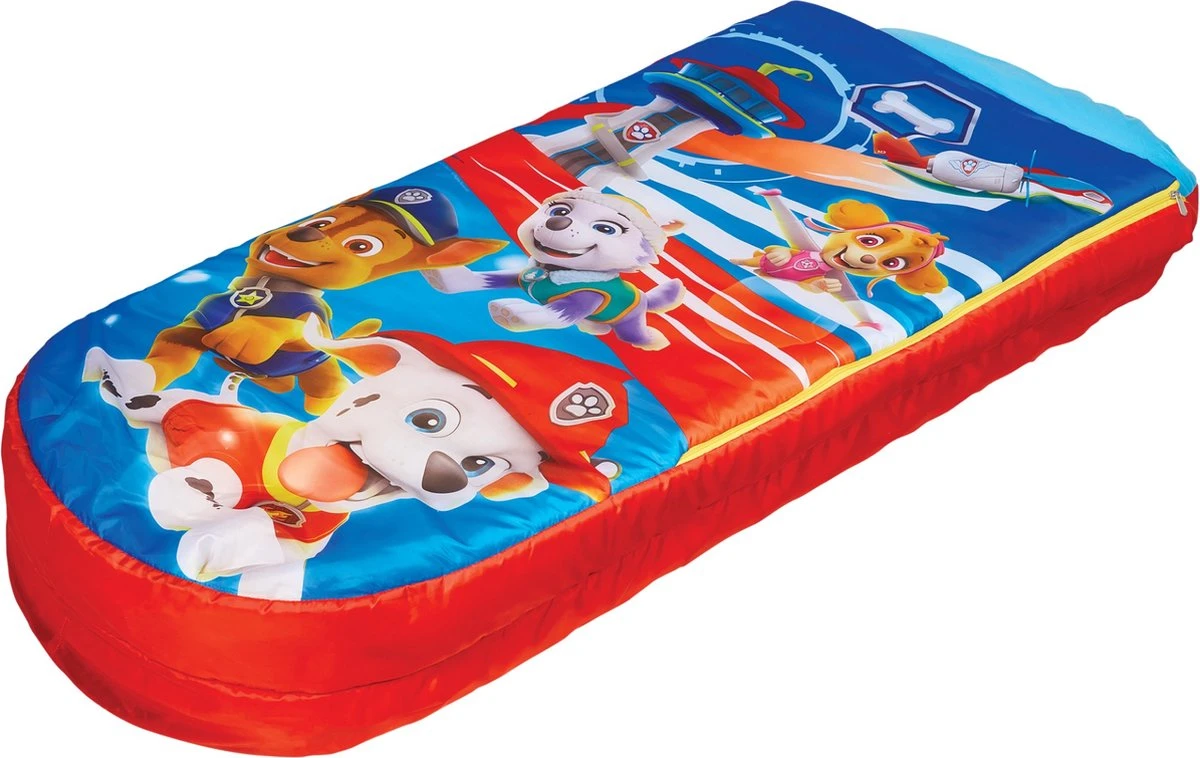 Paw Patrol Junior ReadyBed-2 in 1 Kids Sleeping Inflatable air Bed in a Bag with a Pump, Polyester, Single Paw Patrol Junior ReadyBed-2 In 1 Kids Sleeping Inflatable Air Bed In A Bag With A Pump, Polyester, Single -Bo-Camp Verkoop