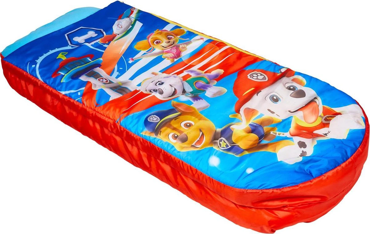 Paw Patrol Junior ReadyBed-2 in 1 Kids Sleeping Inflatable air Bed in a Bag with a Pump, Polyester, Single Paw Patrol Junior ReadyBed-2 In 1 Kids Sleeping Inflatable Air Bed In A Bag With A Pump, Polyester, Single -Bo-Camp Verkoop 1200x760 3