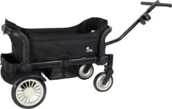 Deryan Luxe Sandy Bolderkar - Duo Buggy - Tandem Buggy - Opvouwbaar - Inklapbare Bolderwagen - Duo Kinderwagen - Zwart -Bo-Camp Verkoop 1200x761 6