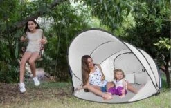 Deryan Luxe Pop Up Strandtent XXL - Anti-UV 50+ - Zilver 10 Deryan Luxe Pop Up Strandtent XXL - Anti-UV 50+ - Zilver -Bo-Camp Verkoop 1200x765 3