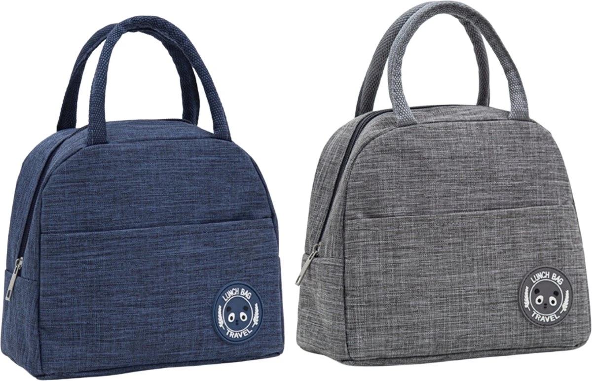 2x Thermo lunchtas volwassenen en kinderen - Koeltas moedermelk - Lunch koelzak 2x Thermo Lunchtas Volwassenen En Kinderen - Koeltas Moedermelk - Lunch Koelzak -Bo-Camp Verkoop 1200x773 1