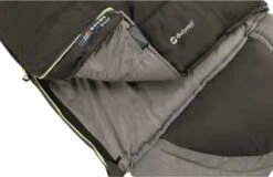 Outwell Slaapzak Contour Rits Links Zwart -Bo-Camp Verkoop 1200x777 1