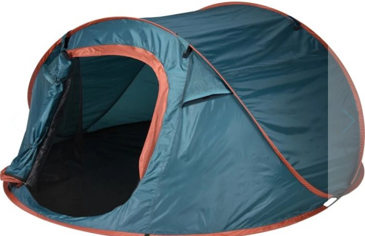 Redcliffs pop up tent blauw - 1 - 3 personen - 240 x 210 x 105 Redcliffs Pop Up Tent Blauw - 1 - 3 Personen - 240 X 210 X 105 -Bo-Camp Verkoop