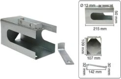 Benson Aanhanger Slot - Caravan Slot - Disselslot Vast Model ( Kokermodel) -Bo-Camp Verkoop 1200x783 4