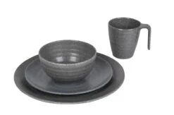 Bo-Camp Campingservies - 100% Melamine - 16-delig - Stone - Grijs -Bo-Camp Verkoop 1200x794 85
