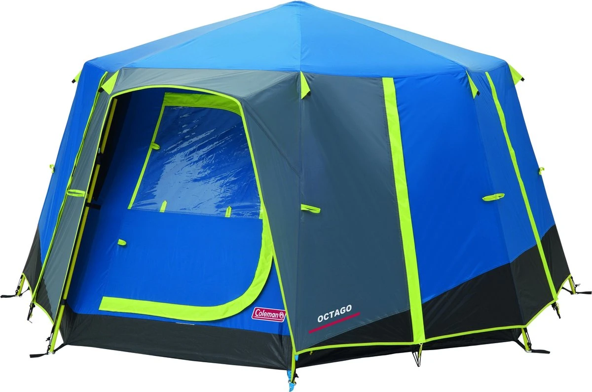 Coleman OctaGo Tent - Festival - 3-Persoons - Blauw/lime Coleman OctaGo Tent - Festival - 3-Persoons - Blauw/lime -Bo-Camp Verkoop 1200x795 5