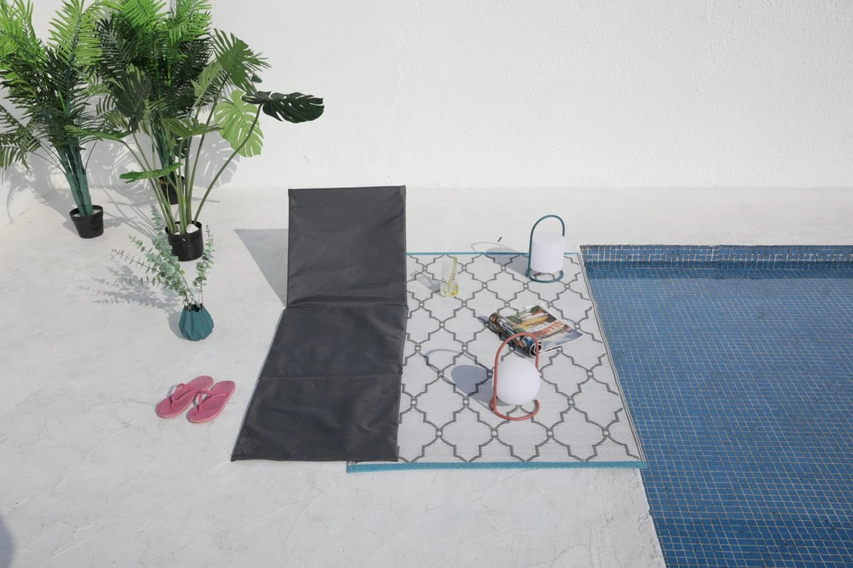 Intimo Strandmat - 2 Stuks - Grijs - 100x51x41cm Intimo Strandmat - 2 Stuks - Grijs - 100x51x41cm -Bo-Camp Verkoop 1200x799 2