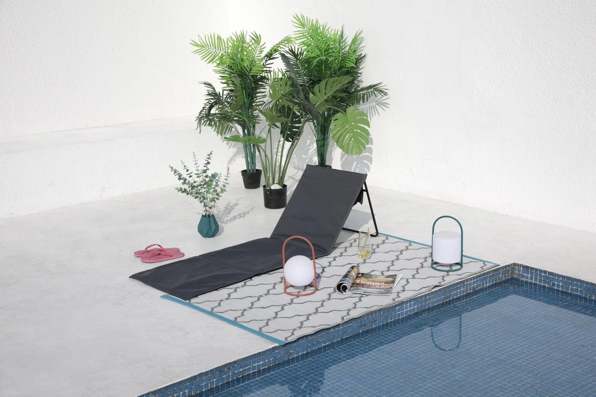 Intimo Strandmat - 2 Stuks - Grijs - 100x51x41cm Intimo Strandmat - 2 Stuks - Grijs - 100x51x41cm -Bo-Camp Verkoop 1200x799 4