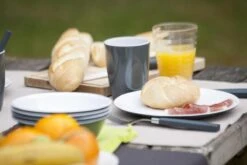 Bo-Camp Servies - Campingbord - 100% Melamine - 16-delig - Grijs -Bo-Camp Verkoop 1200x800 155
