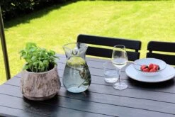 ERRO Vouwtafel - Houtlook - 180x74cm - Zwart -Bo-Camp Verkoop 1200x800 2